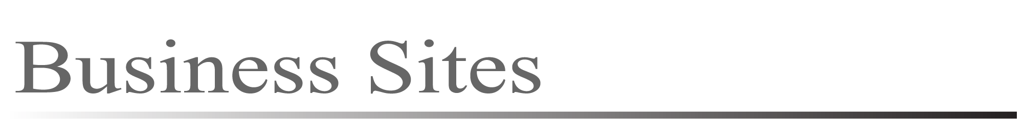 Business Sites 拠点